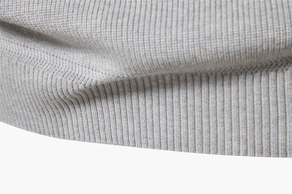 Men’s Half-Zip Cotton Sweater
