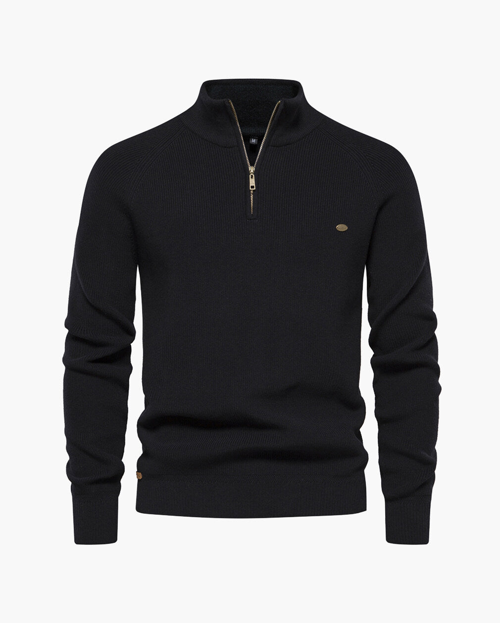 Men’s Half-Zip Cotton Sweater