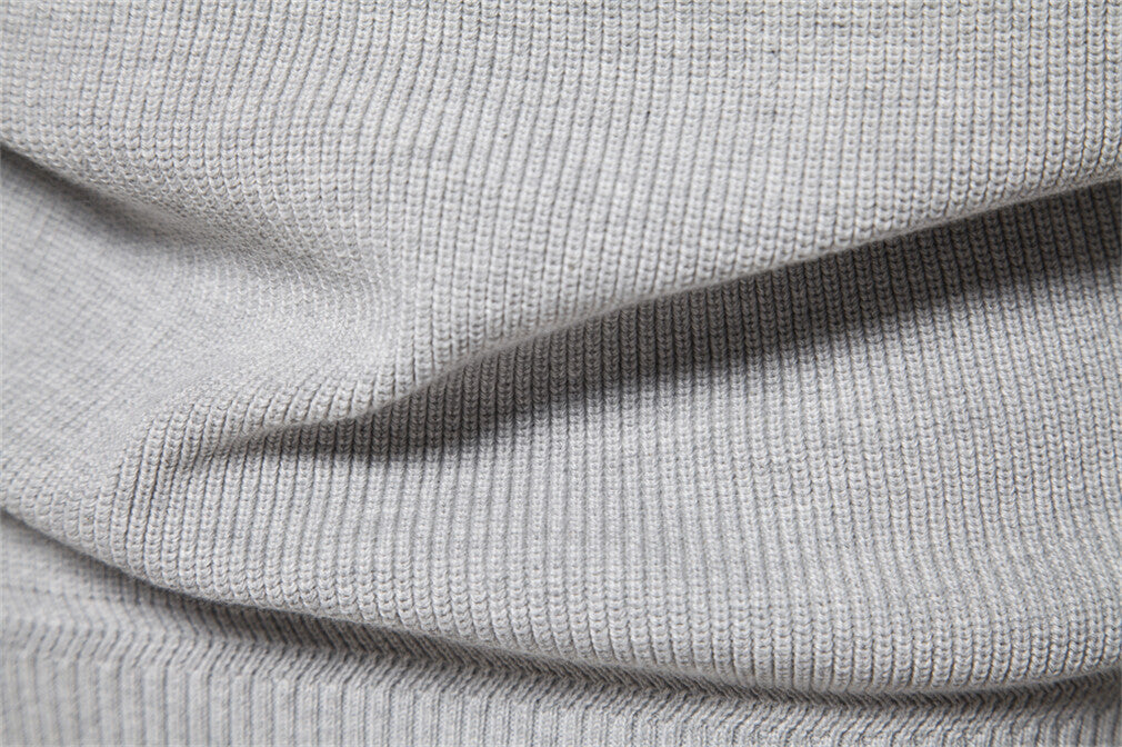 Men’s Half-Zip Cotton Sweater