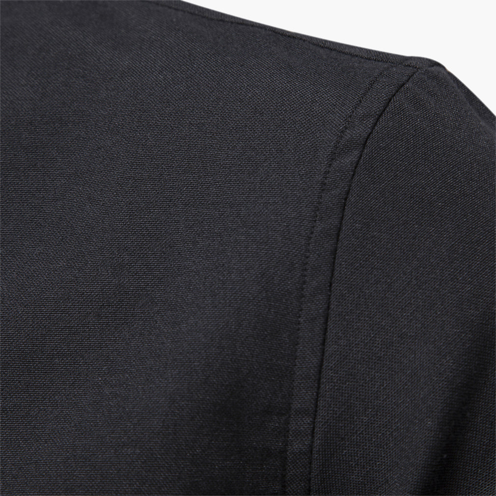 Men’s Slim-Fit Long-Sleeve Cotton Blend Shirt