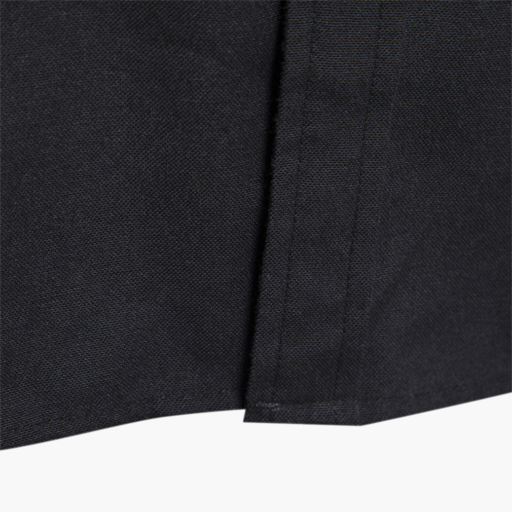Men’s Slim-Fit Long-Sleeve Cotton Blend Shirt