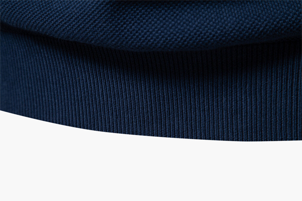 Colorblock Half-Zip Stand Collar Sweater