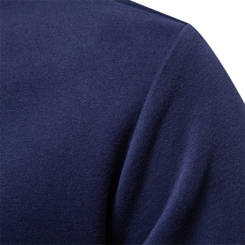 Men’s Long-Sleeve Polo Sweatshirts