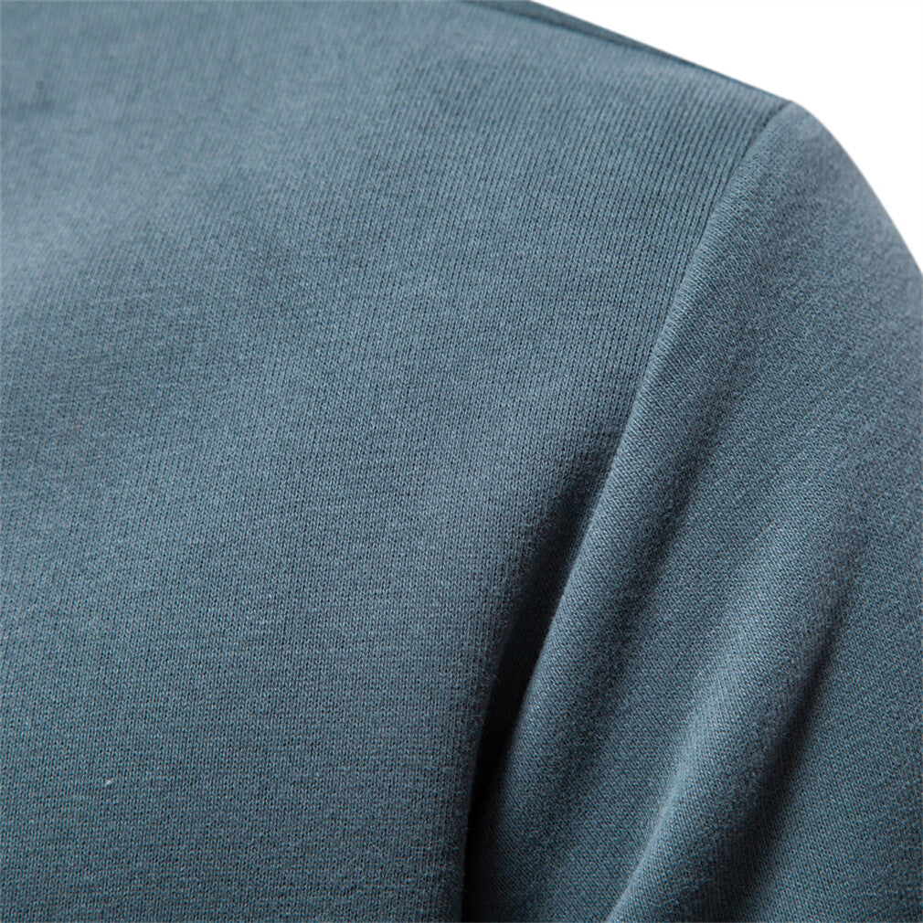 Men’s Long-Sleeve Polo Sweatshirts