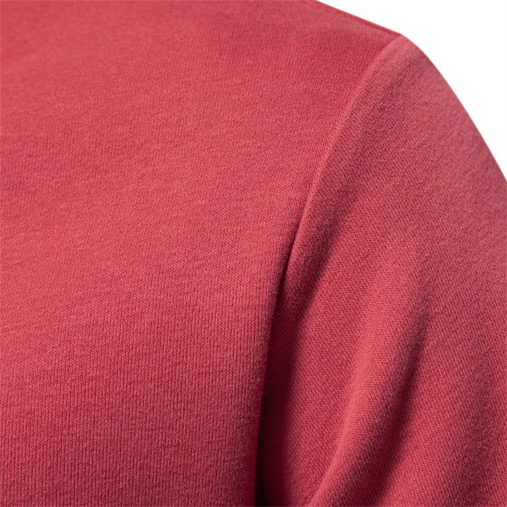 Men’s Long-Sleeve Polo Sweatshirts