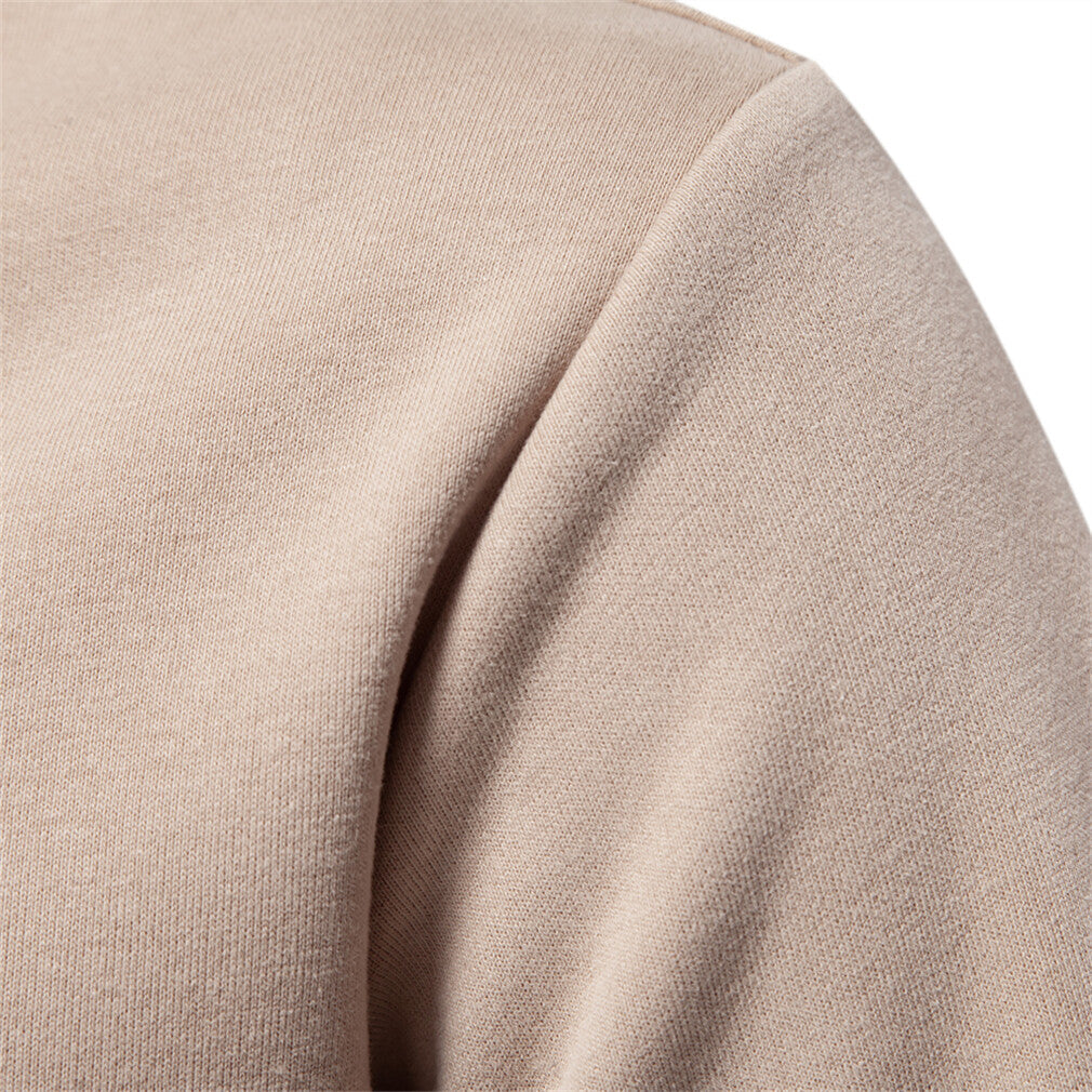 Men’s Long-Sleeve Polo Sweatshirts