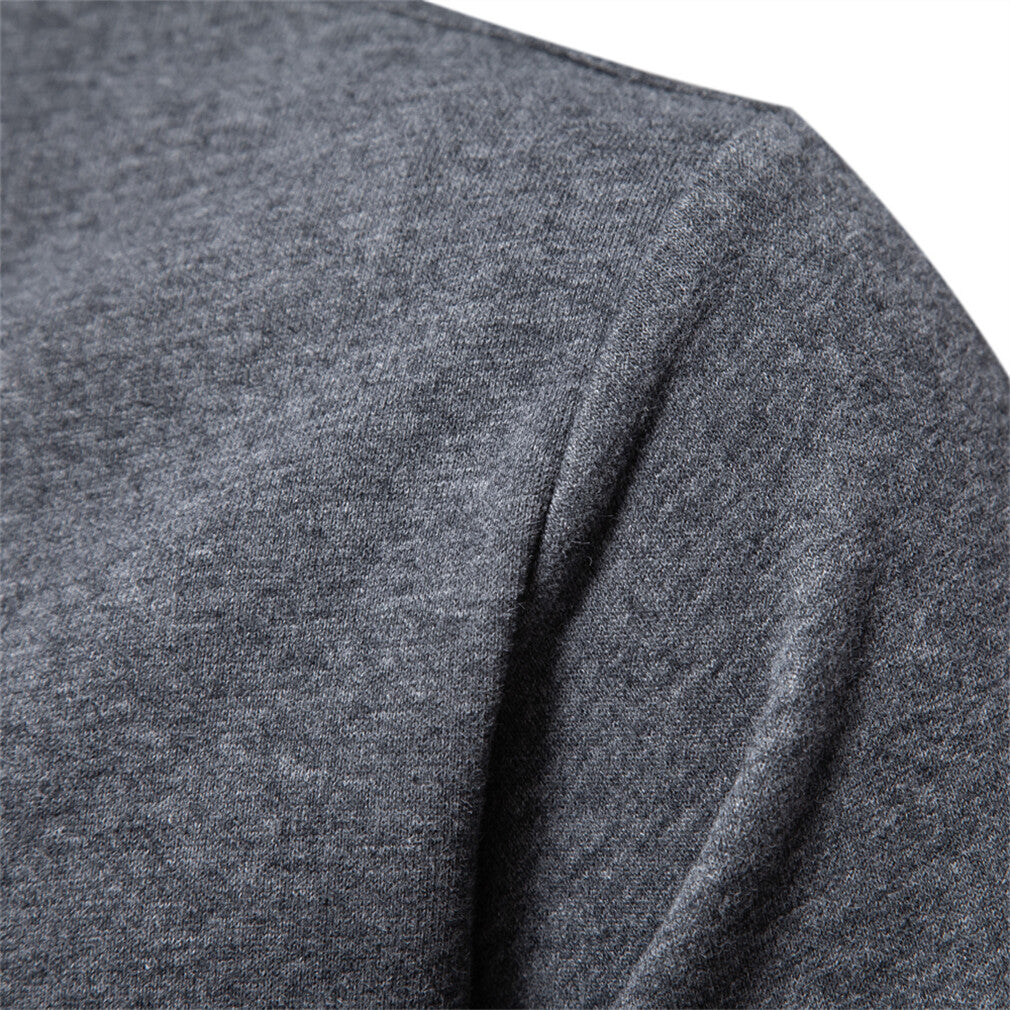 Men’s Long-Sleeve Polo Sweatshirts
