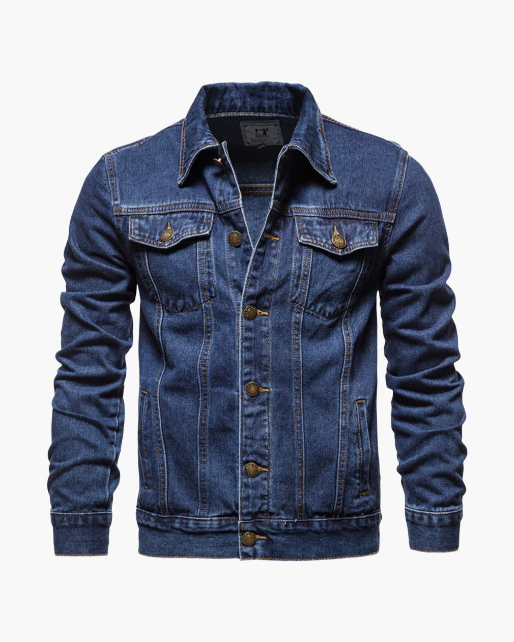Men’s Casual Cotton Blend Denim Jacket