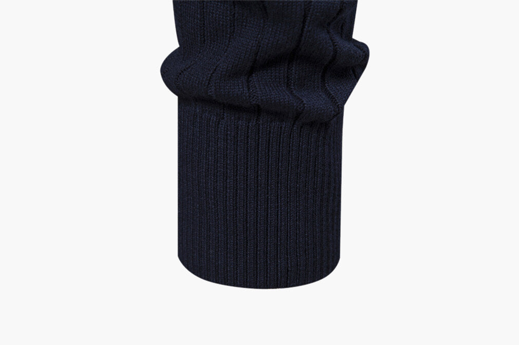 Men’s Half-Zip Stand Collar Sweater