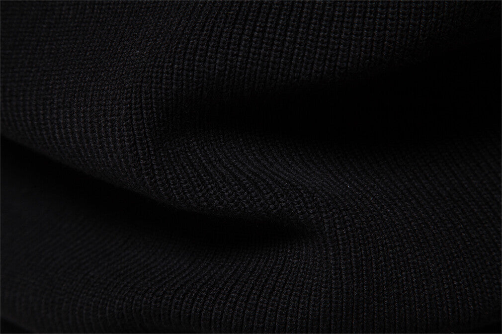 Men’s Quarter-Button Knit Pullover Sweater