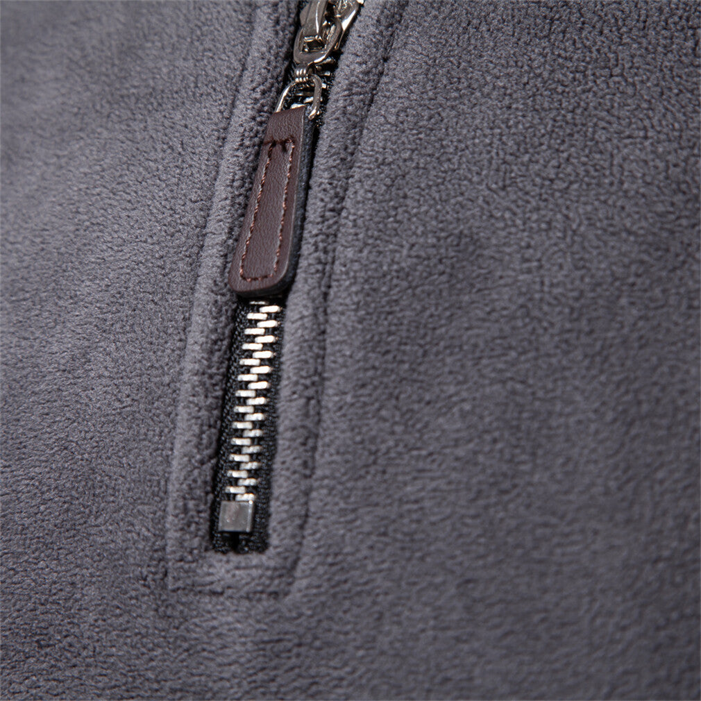 Men’s Quarter-Zip Pullover Sweatshirt