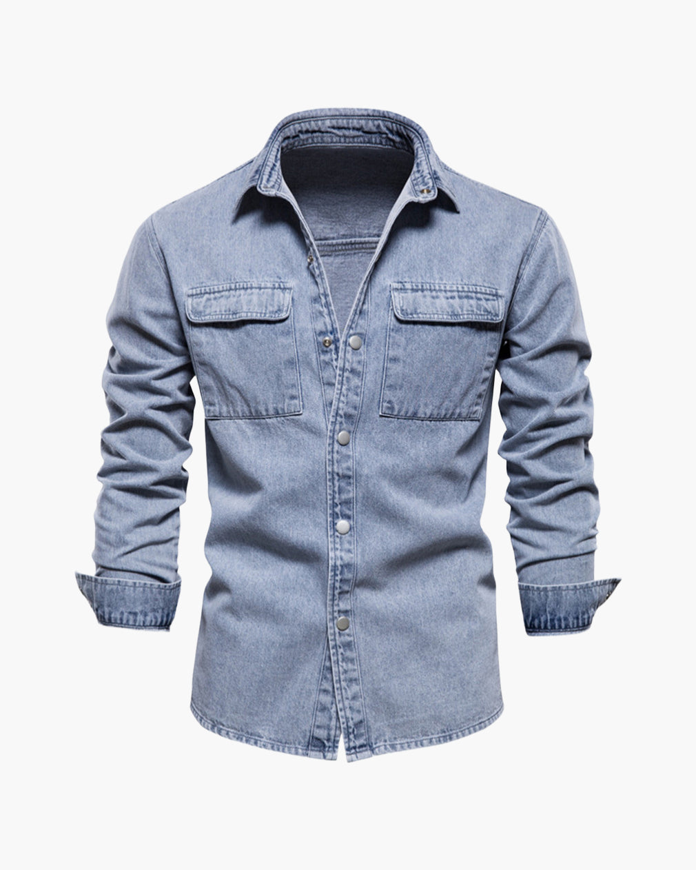 Men’s Regular-Fit Cotton Denim Jacket