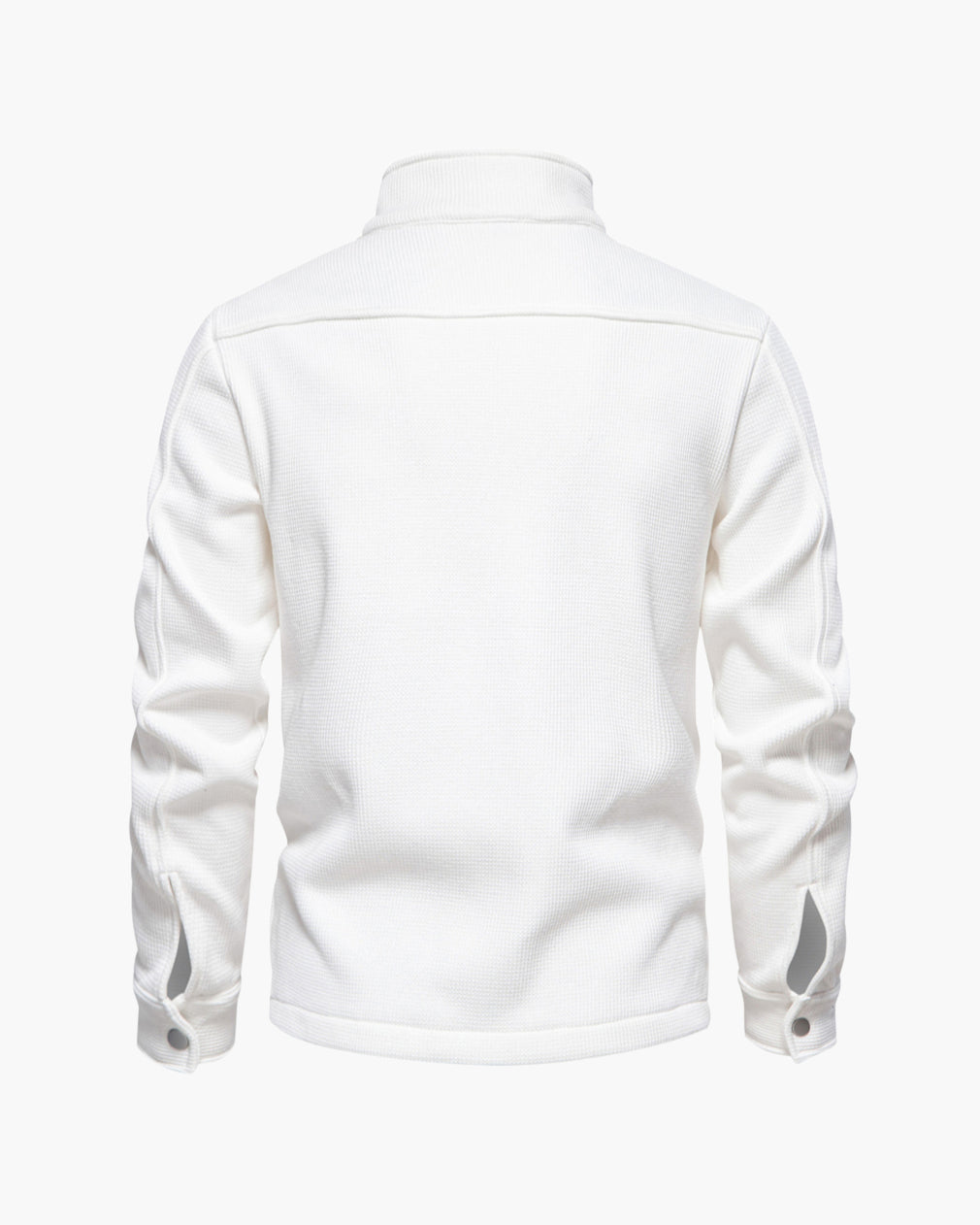 Men’s Waffle Textured Cotton-Blend Jacket