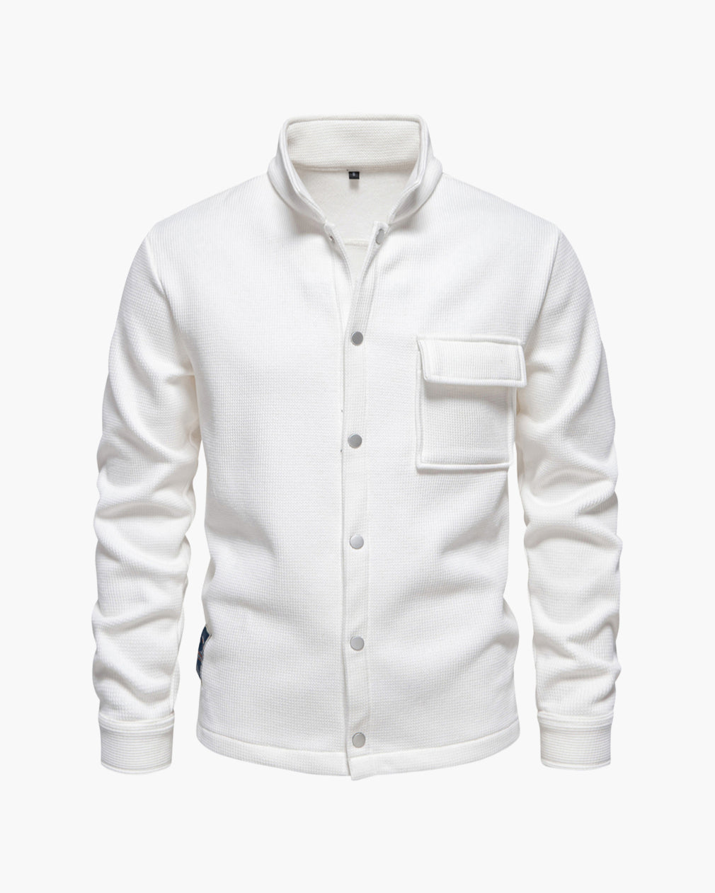 Men’s Waffle Textured Cotton-Blend Jacket