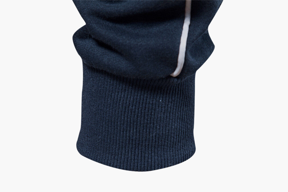 Men’s Zip-Up Stand Collar Sweatshirt