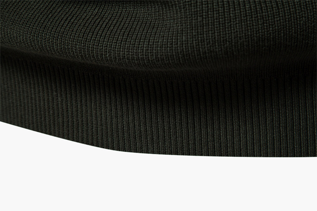 Men’s Quarter-Button Knit Pullover Sweater