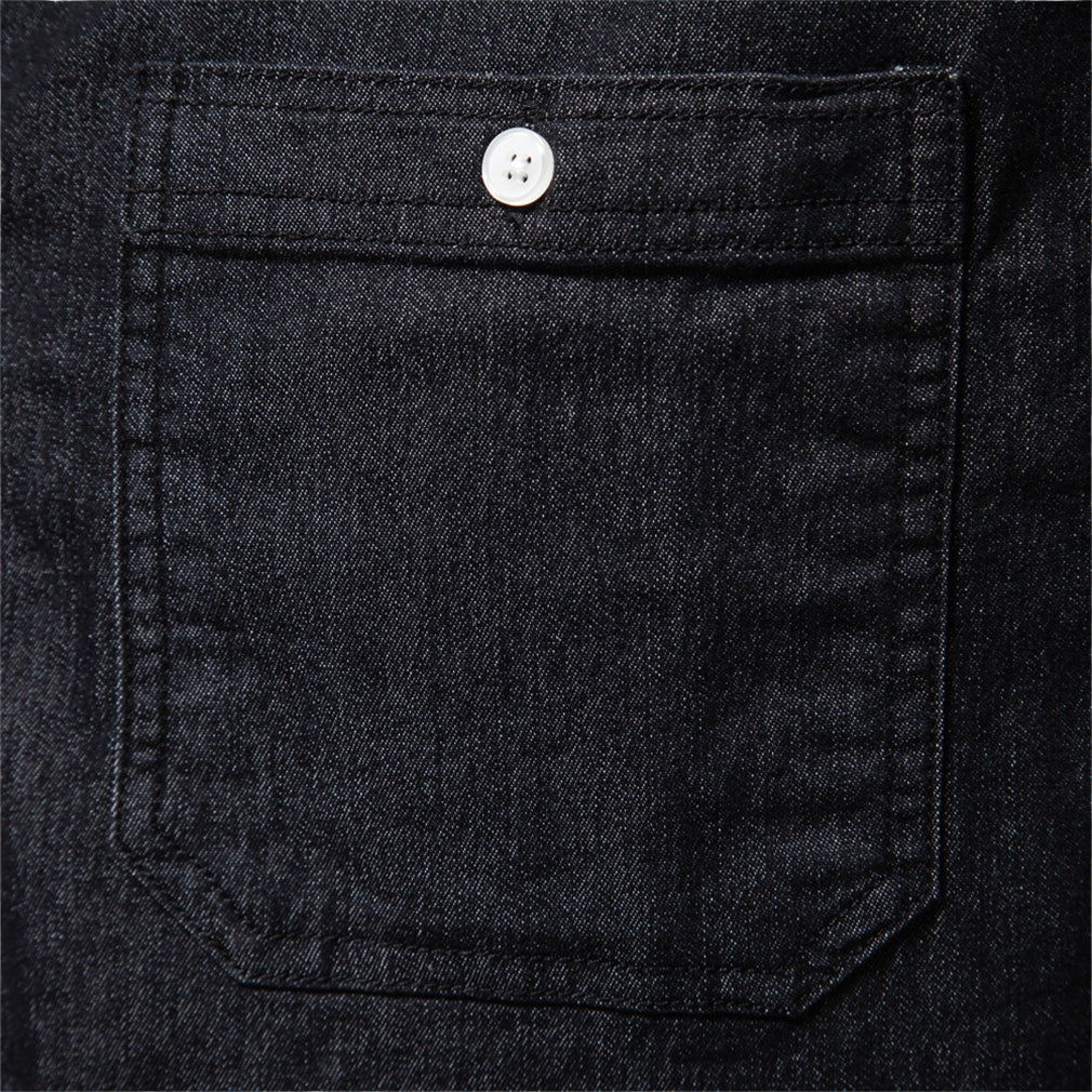 Men’s Slim Fit Stretch Denim Shirt