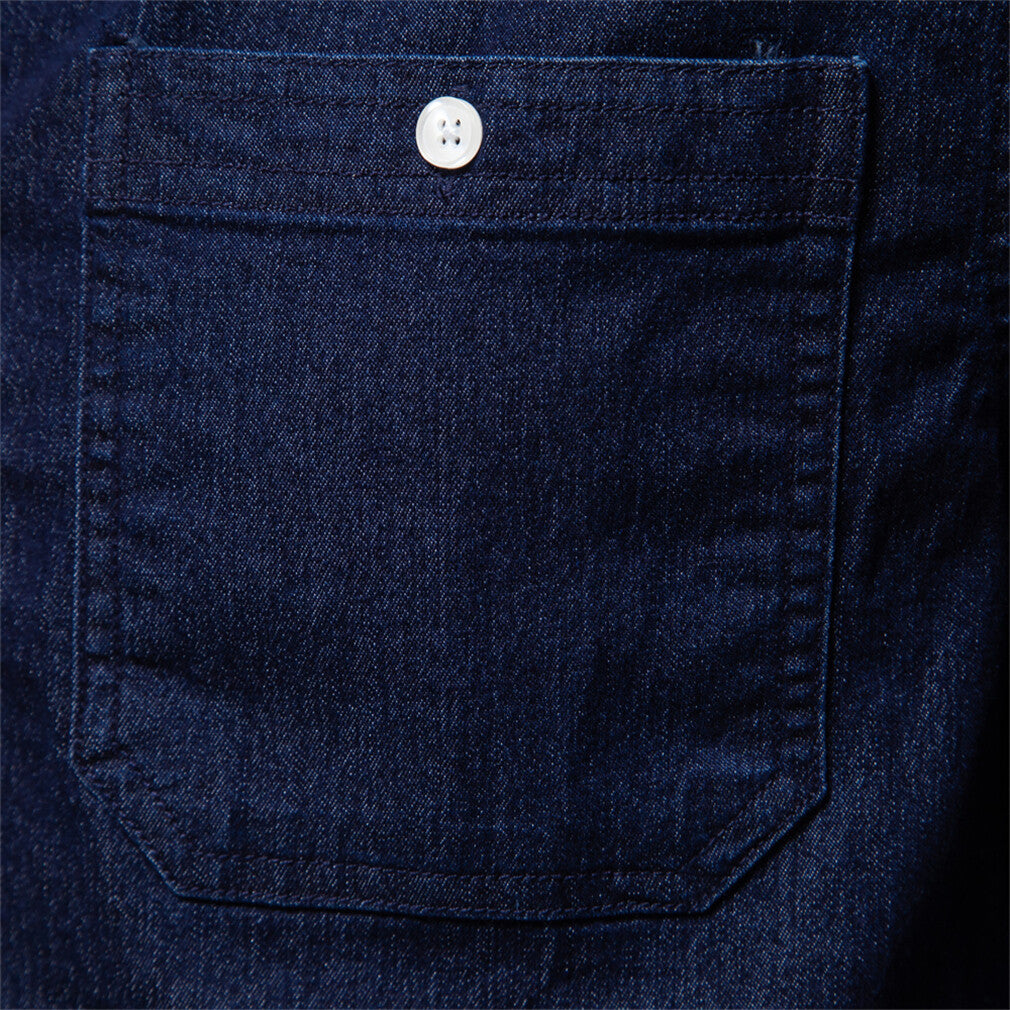 Men’s Slim Fit Stretch Denim Shirt