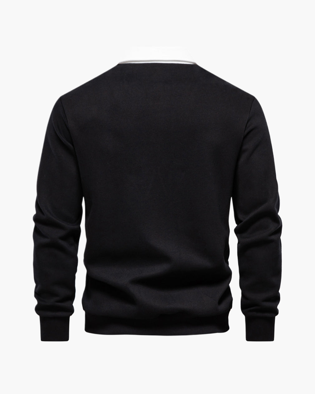 Men’s Long-Sleeve Polo Sweatshirts