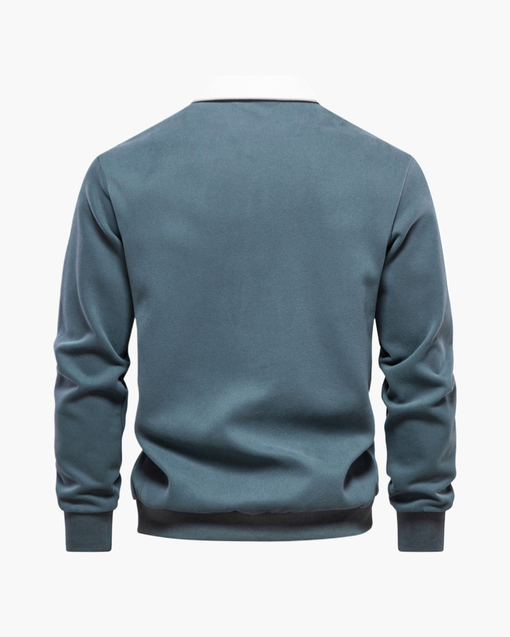 Men’s Long-Sleeve Polo Sweatshirts