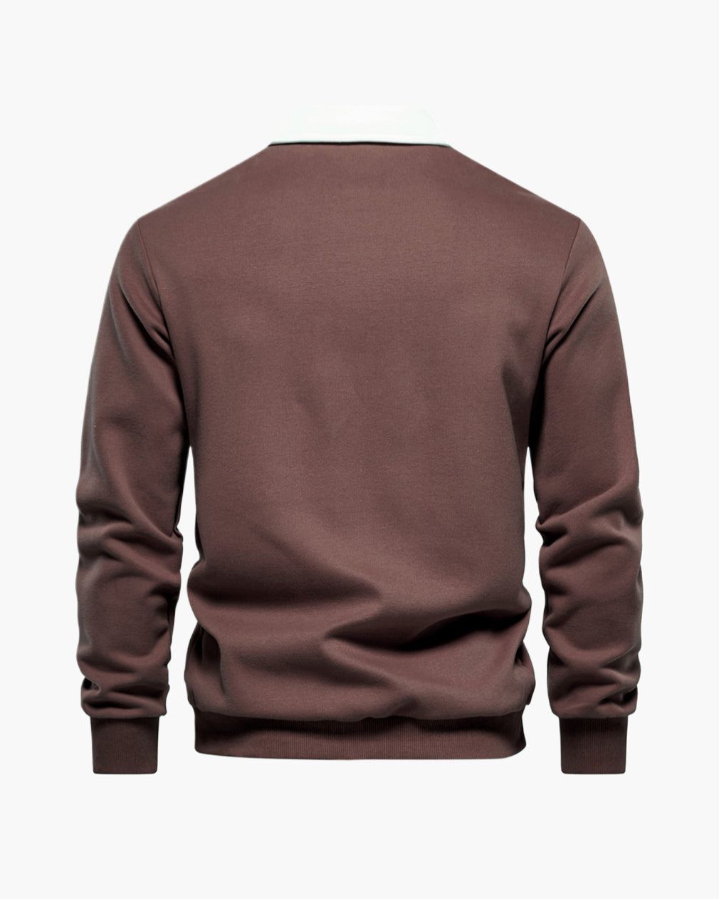 Men’s Long-Sleeve Polo Sweatshirts