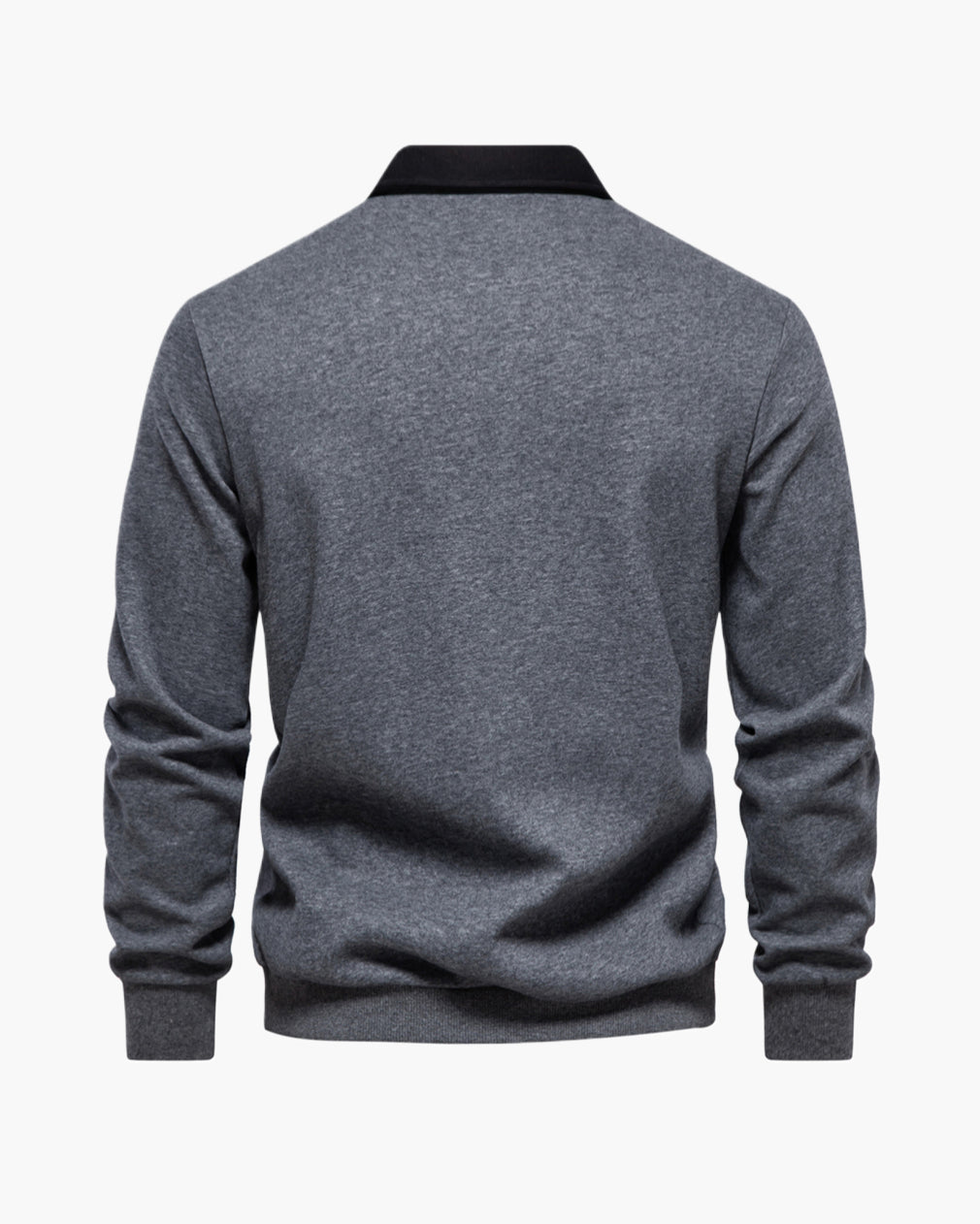 Men’s Long-Sleeve Polo Sweatshirts